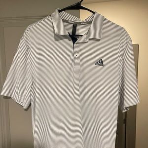 Adidas Polo - White / Navy